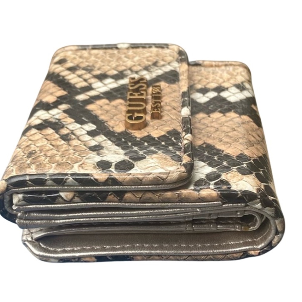 GUESS Multi-Color Snake Print Wallet - Picture 6 of 10